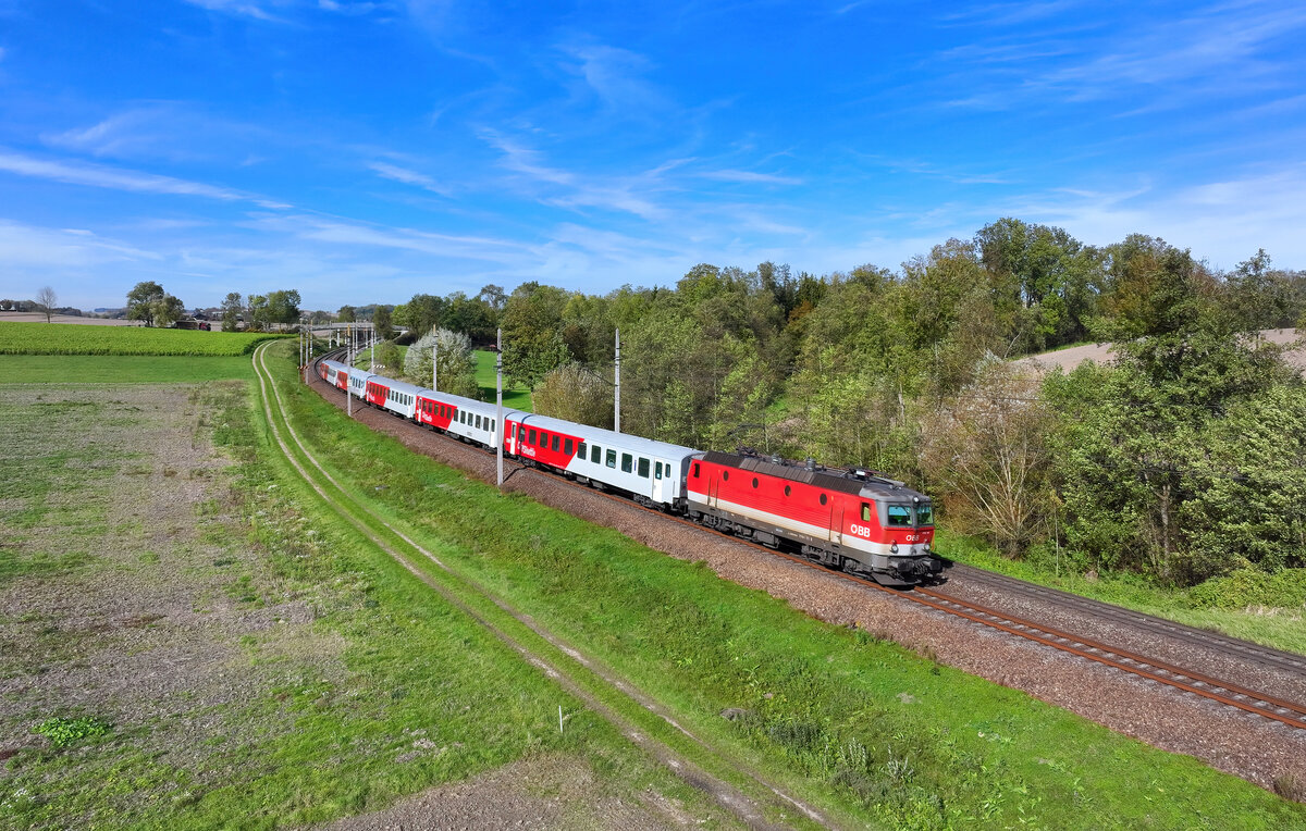1144 115 mit einem REX am 17.10.2024 bei Kimpling.