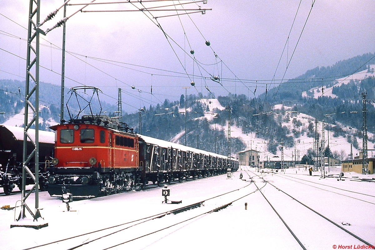 1145.16 Anfang Januar 1979 im Bahnhof Garmisch-Partenkirchen