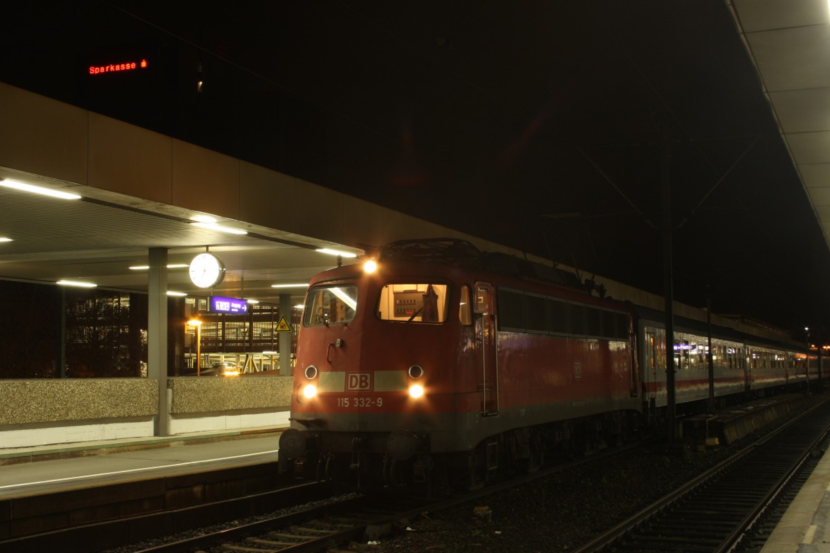 115 332-9 Hannover Hbf 15.11.2009
