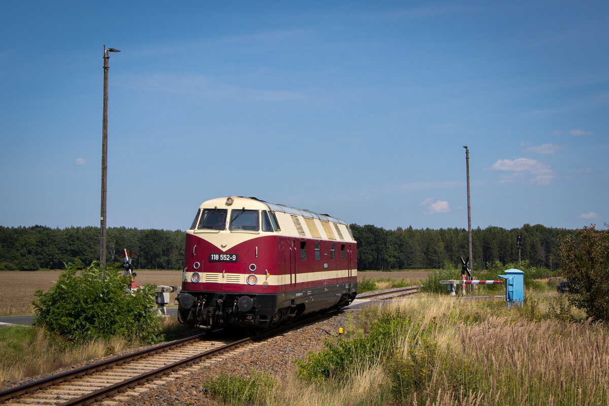 118 552-9 - Straßgräbchen-Bernsdorf 13.08.21