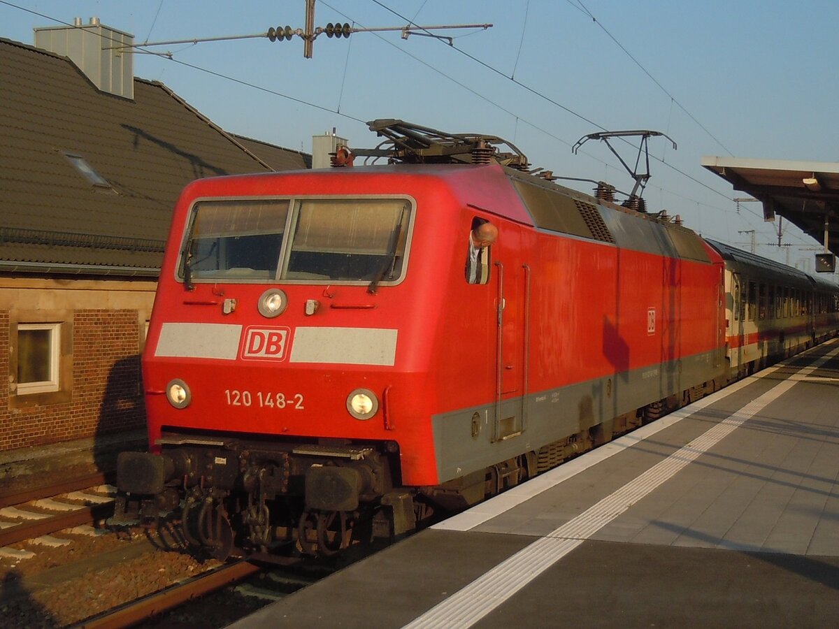 120 148 mit IC nach Emden in Rheine, 16.07.14