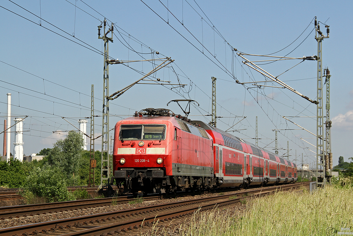 120 208 bei Köln Porz am 31.05.2018