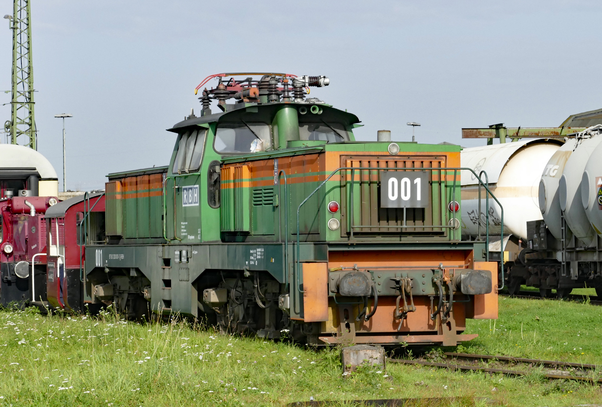 1200 001-1 (E 1200), ehem. RBH-Logistics im DB-Museum Koblenz - 16.10.2017