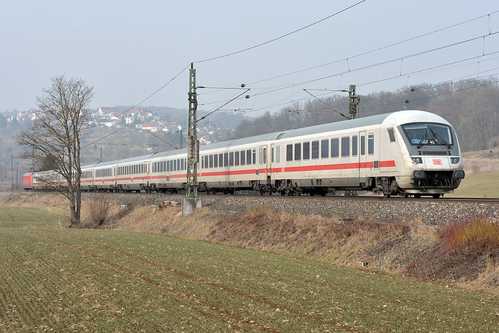 12.02.2017 Streckenabschnitt Uhingen 101 101-4 schiebt