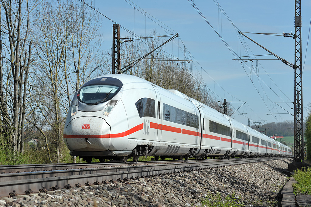 12.04.2017 Streckenabschnitt Uhingen 407 012-4