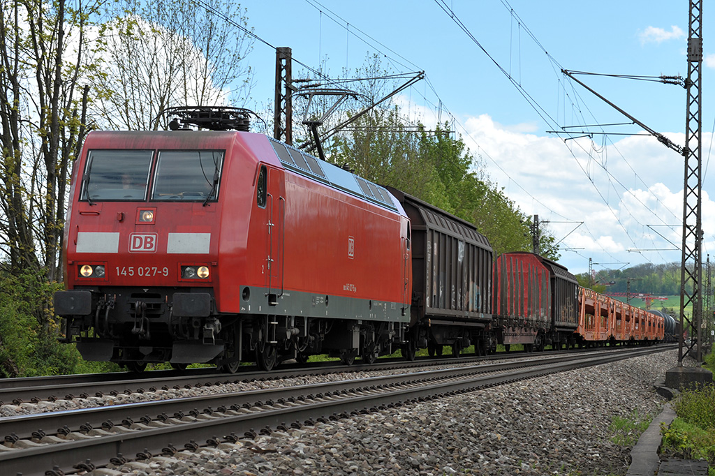 12.05.2017 Streckenabschnitt Uhingen 145 027-2
