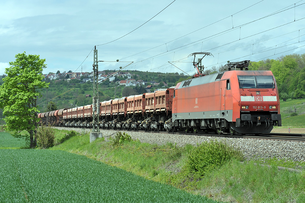 12.05.2017 Streckenabschnitt Uhingen 152 013-9