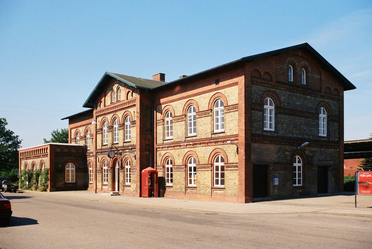 12.06.2006, Dänemark, Tønder, Bahnhof