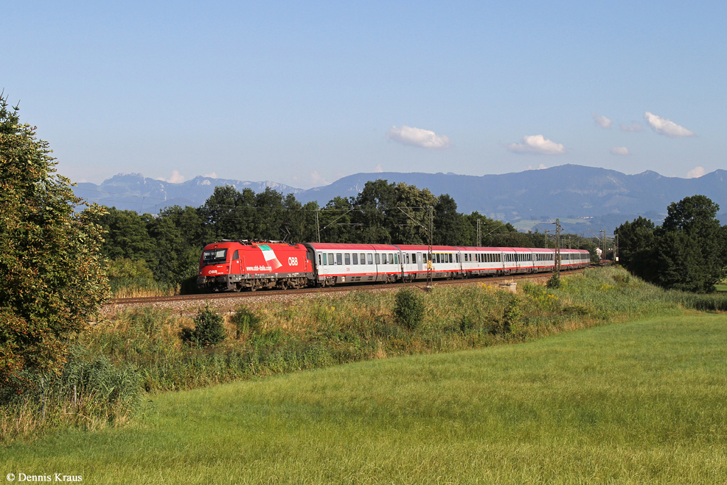 1216 015 mit EC 84 am 05.08.2015 bei Rann.