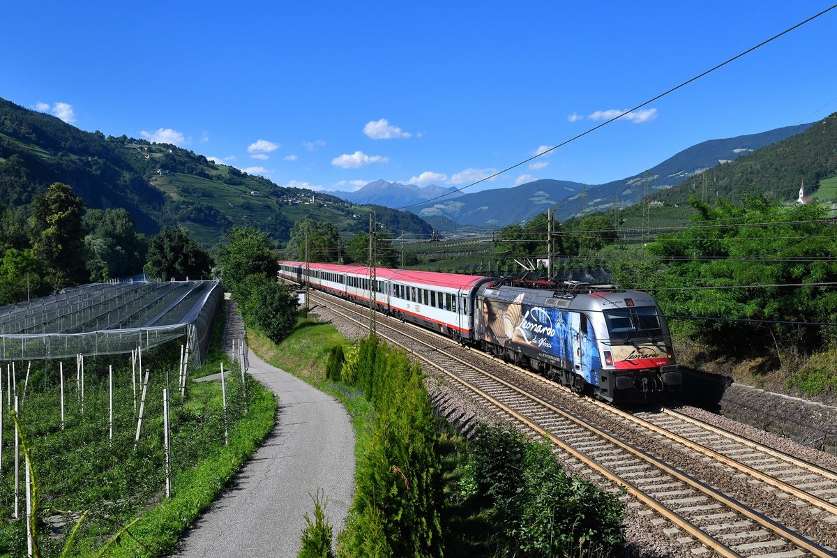 1216 019 mit EC 89 am 28.06.2019 bei Albes.