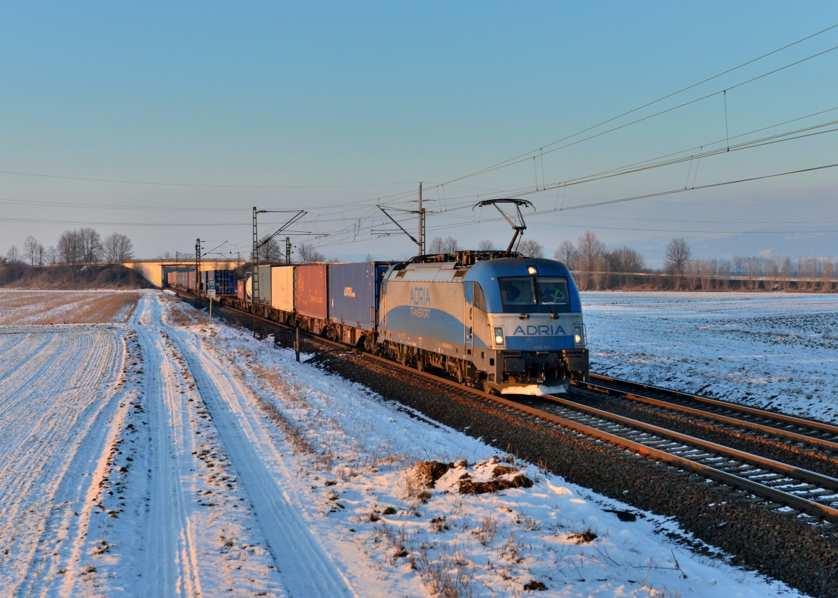 1216 920 mit DGS 41157 am 21.01.2016 bei Plattling. 