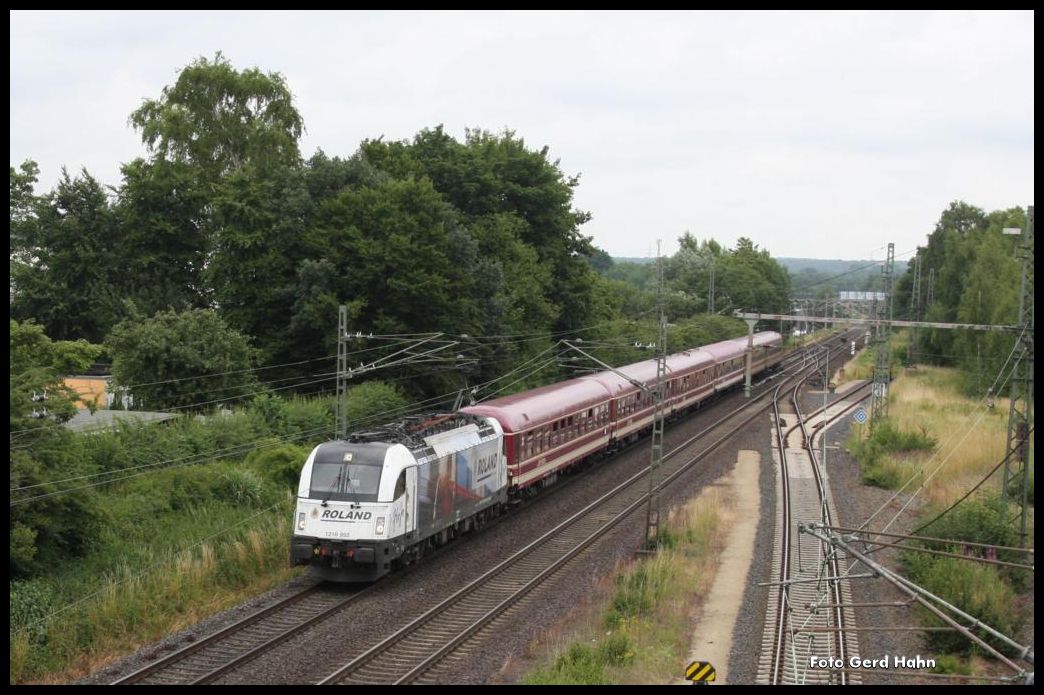 1216.935 ROLAND kam am 12.07.2015 mit dem DPE 1848 von Hamburg nach Köln um 13.29 Uhr durch Hasbergen.