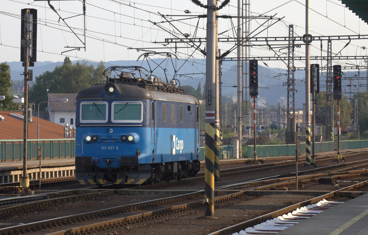 123 027-5 in Decin.26.08.2017 17:51 Uhr