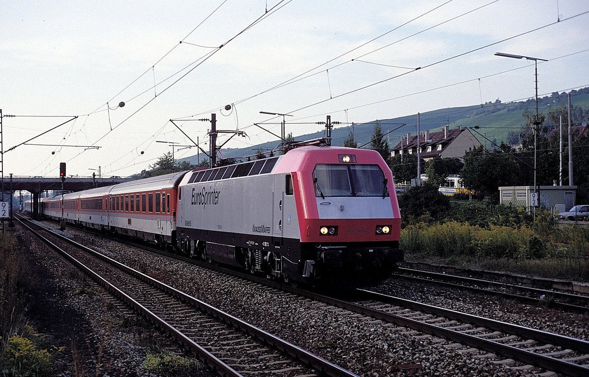 127 001  Stg. - Obertürkheim  07.09.93  ( IC 615 )