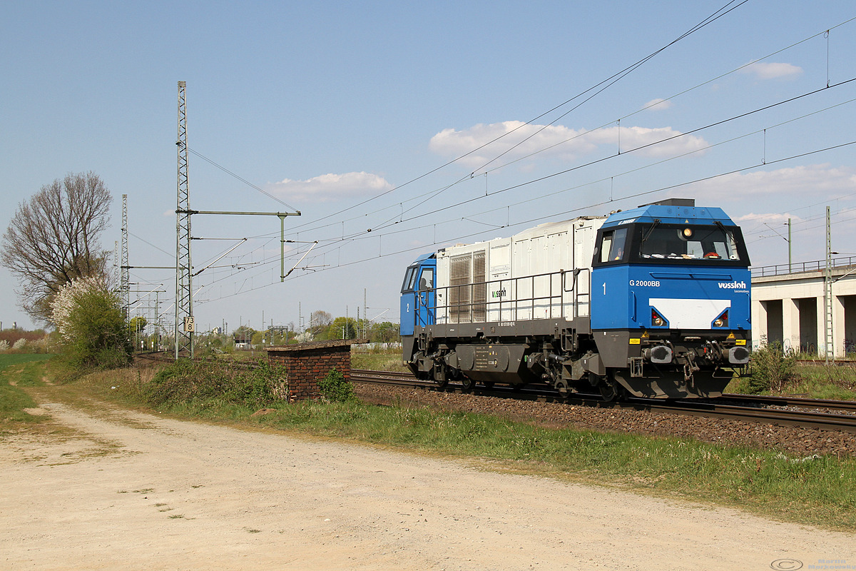 1272 001 Lz bei Porz Wahn am 08.04.2020