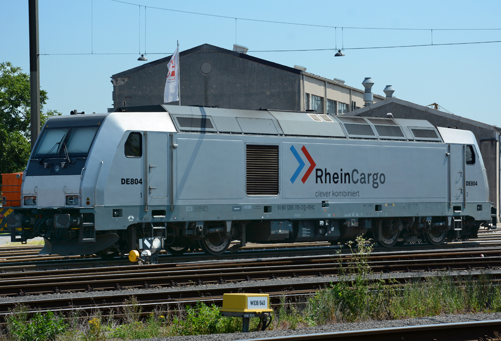 1285 115-2 RheinCargo DE804 in Brühl-Vochem - 02.07.2015