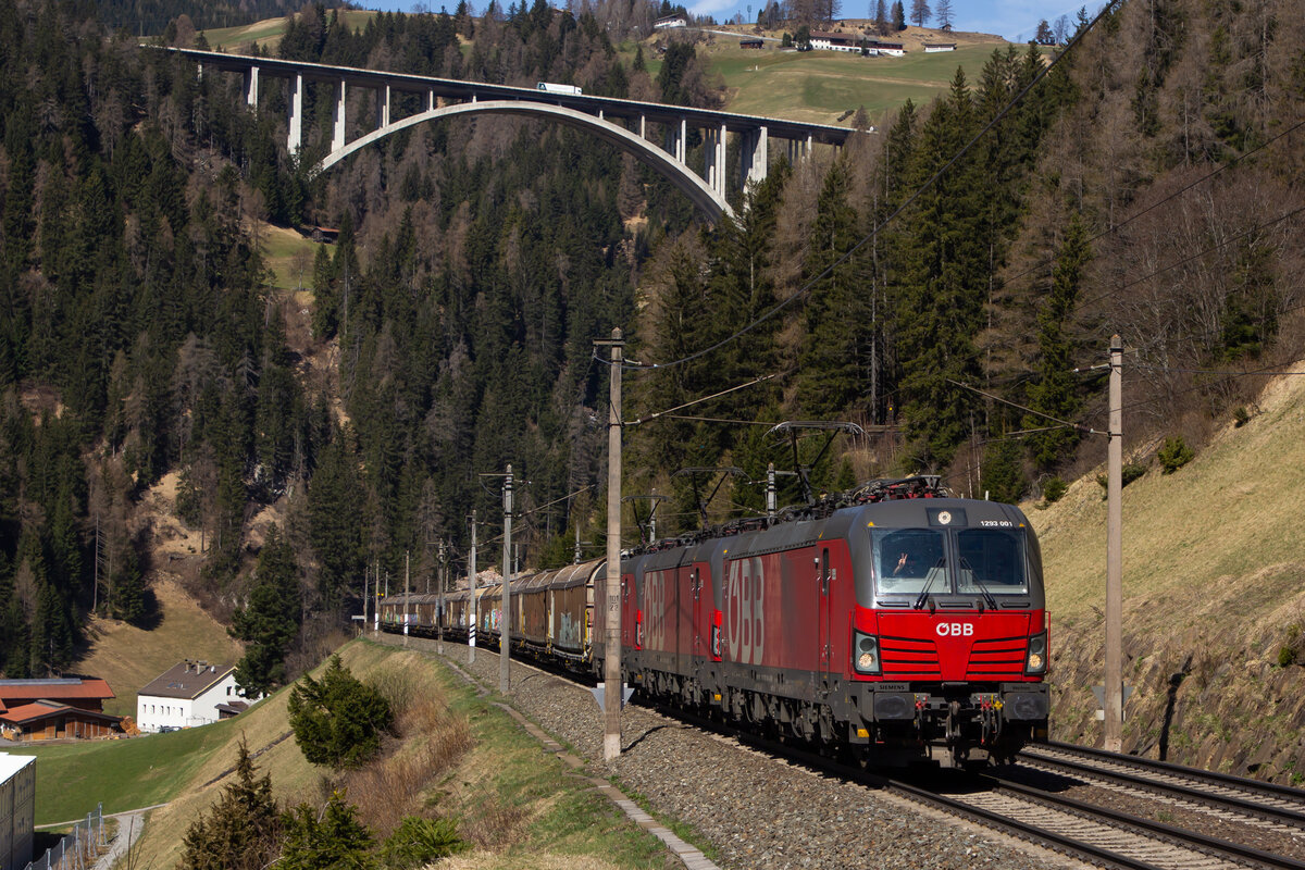 1293 001 bie St. Jodok. Grüße an den Tf!! 14.4.22