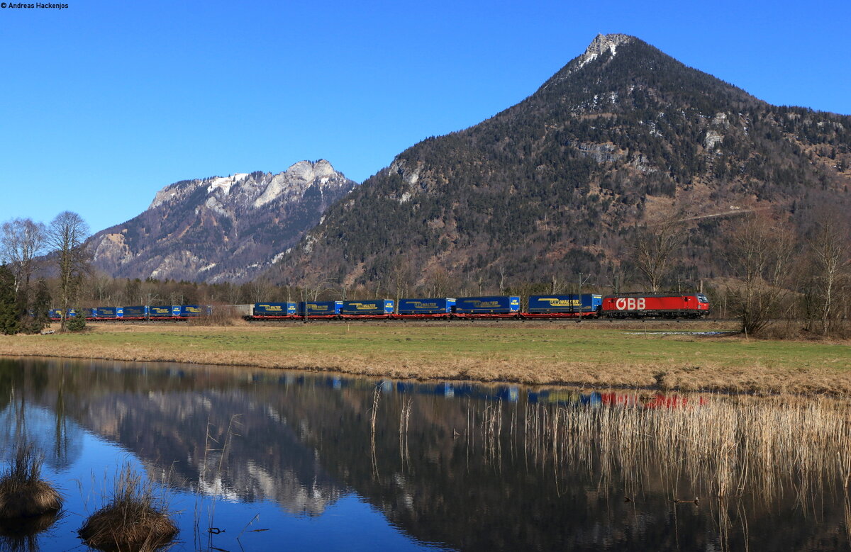 1293 039 mit dem DGS ??? bei Niederaudorf 12.2.22