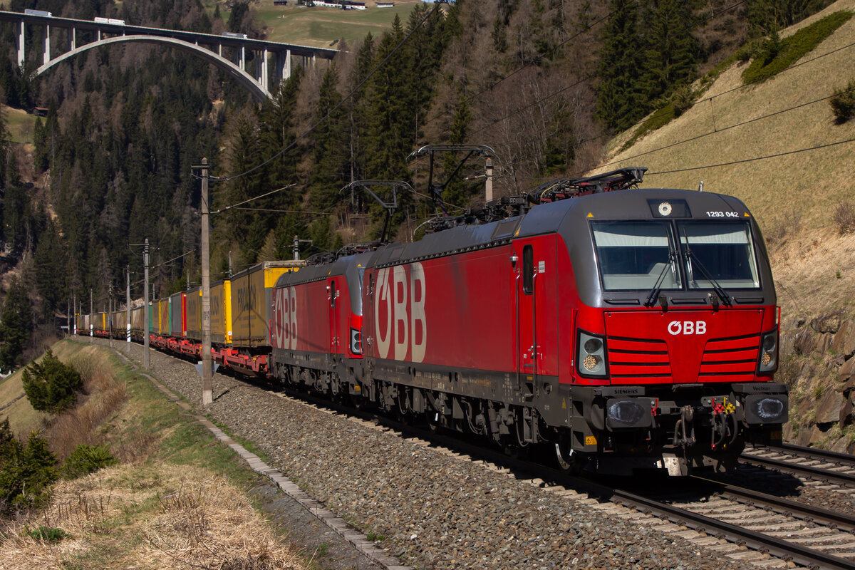1293 042 bei St. Jodok am Brenner. 14.4.22