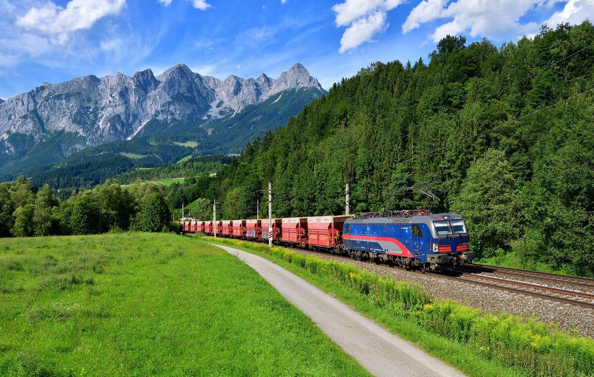 1293 200 mit GAG 48401 am 12.08.2021 bei Pfarrwerfen.