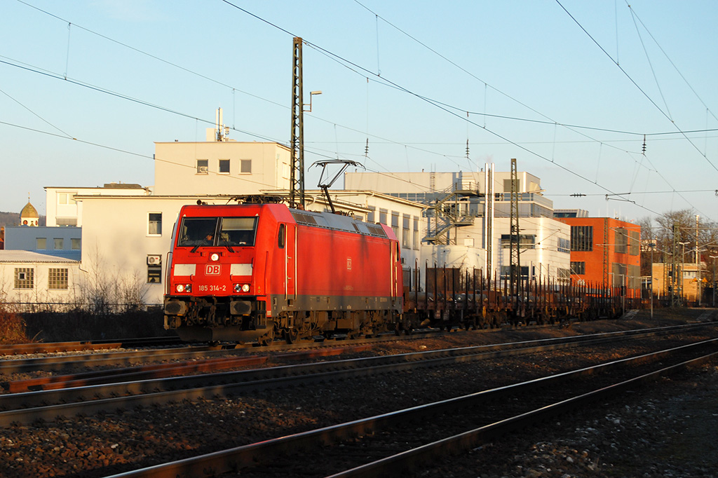 13.02.2018 Eislingen Bahnhof 185 314-2