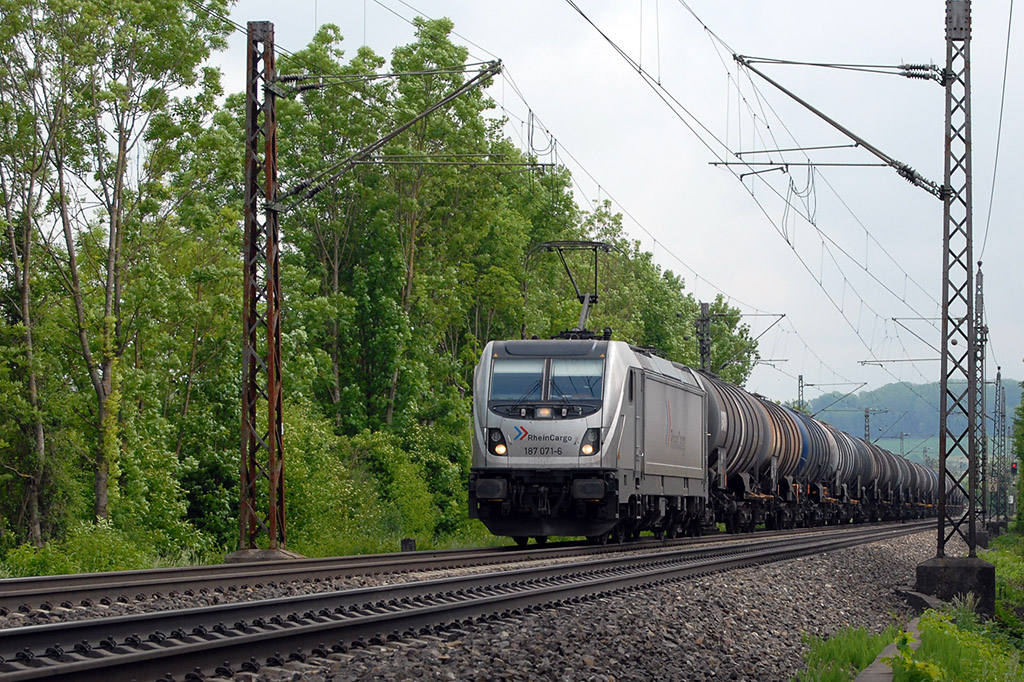 13.05.2018 Streckenabschnitt Uhingen 187 071-6