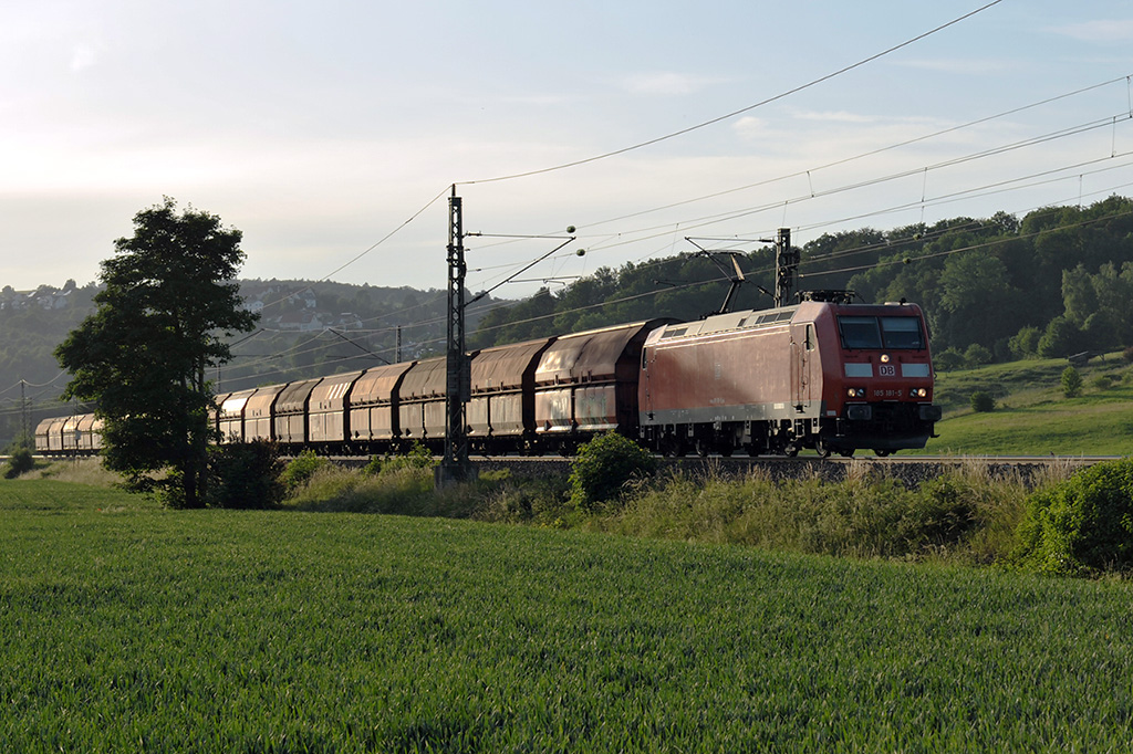 13.06.2017 Streckenabschnitt Uhingen 185 181-5