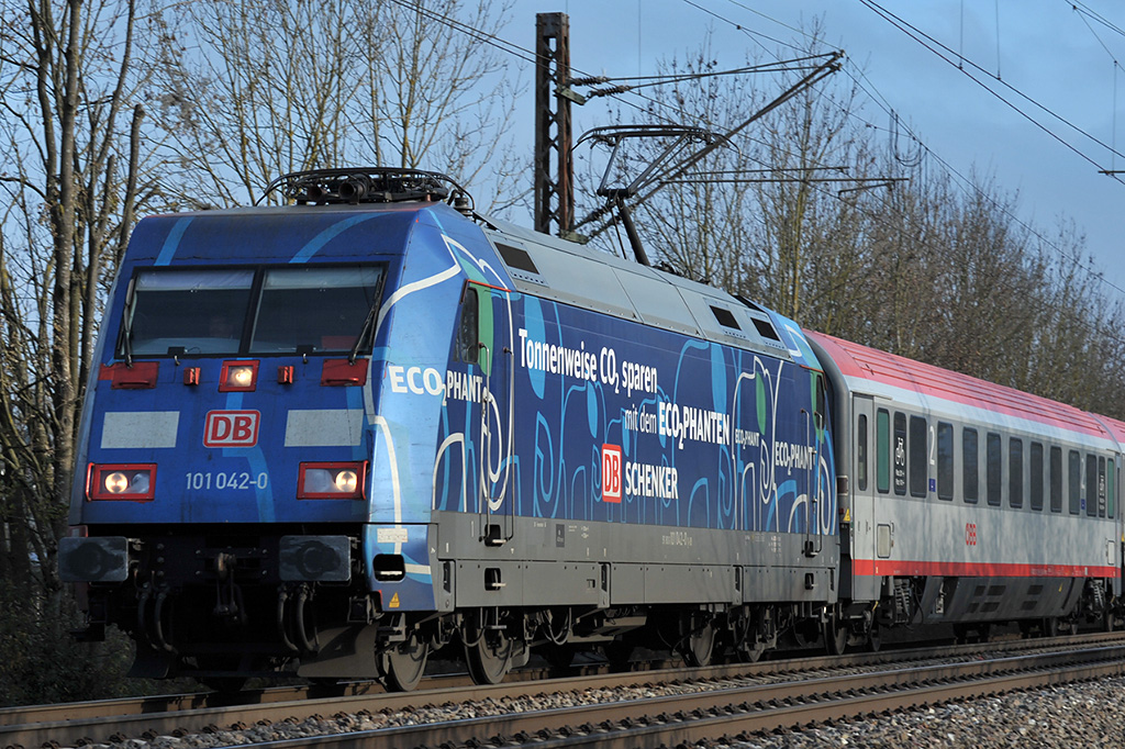 13.11.2016 Streckenabschnitt Uhingen 101 042-0