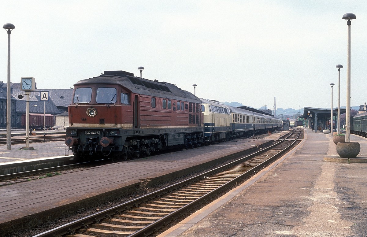 132 041 + 218 ....  Eisenach  20.05.91