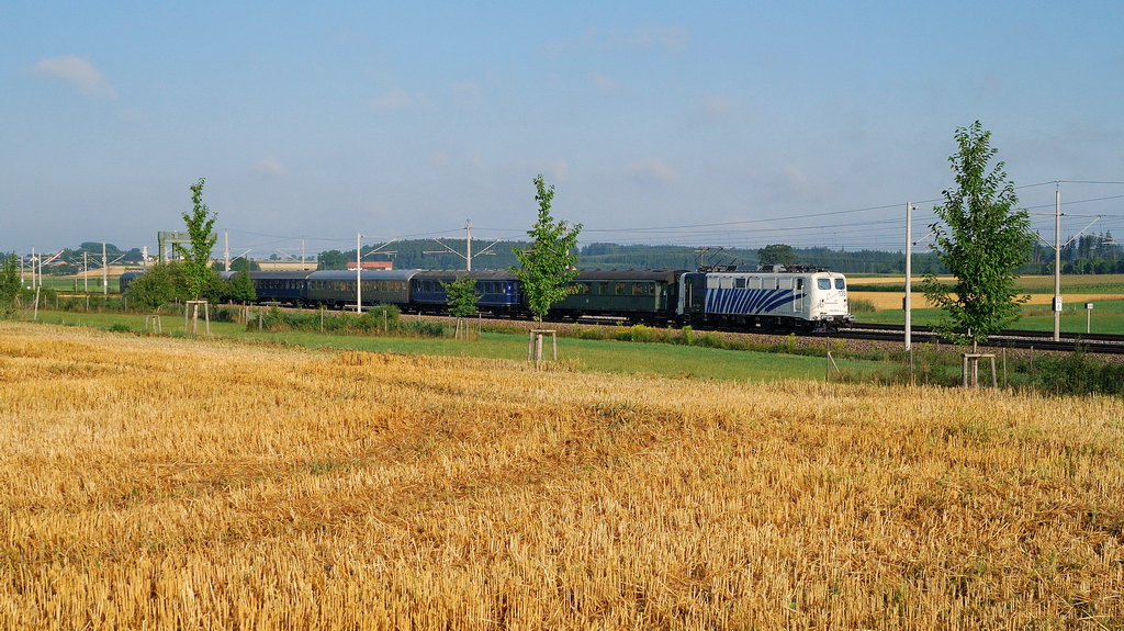 139 135 (Lokomotion) mit Sonderzug bei Mammendorf (20.08.2013)
