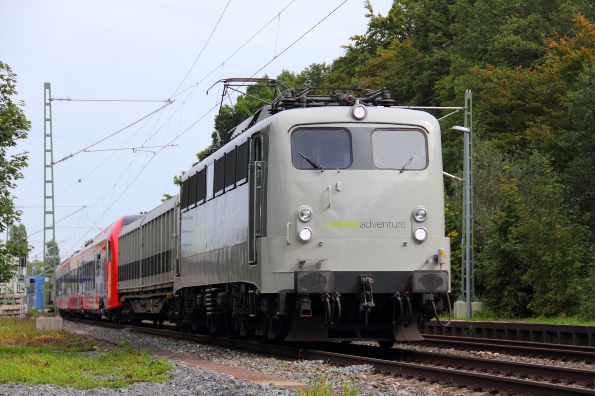 139 558-1 Railadventure bei Michelau am 18.09.2014.