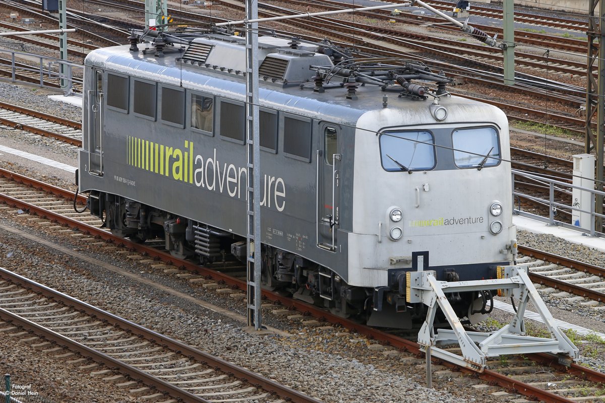 139 558 Railadventure in Dresden, April 2017.