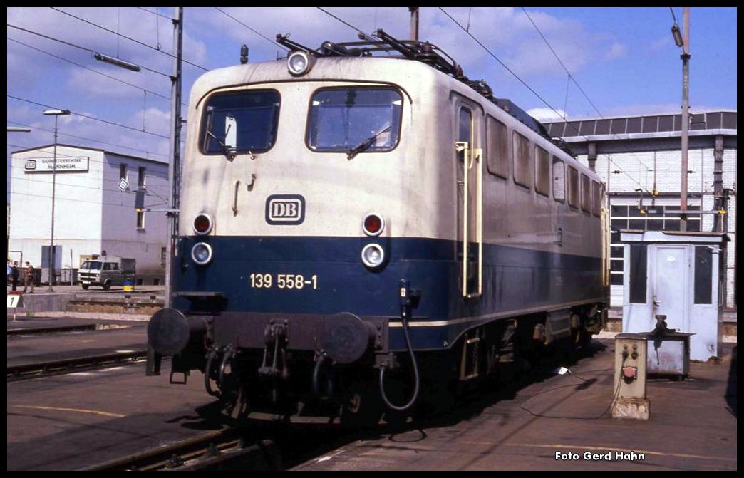 139558 am 25.5.1990 im BW Mannheim Rbf.
