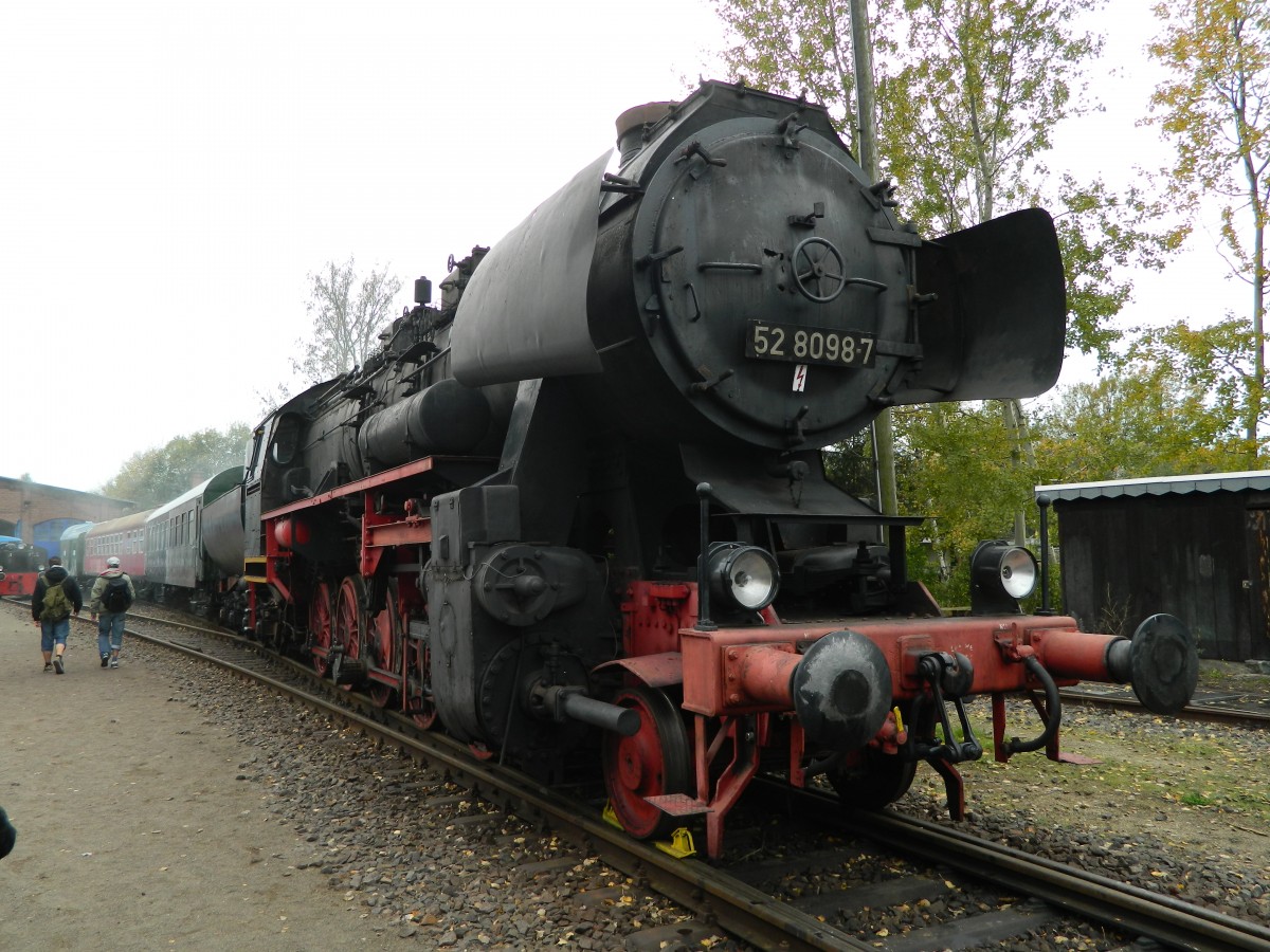 14. Leipziger Eisenbahntage am 25.10.2014: 52 8098 