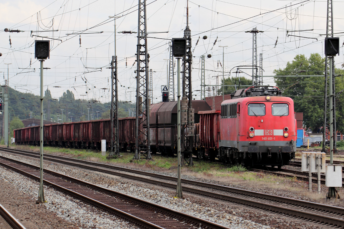 140 401-1 in Oberhausen-Osterfeld Süd 25.8.2014