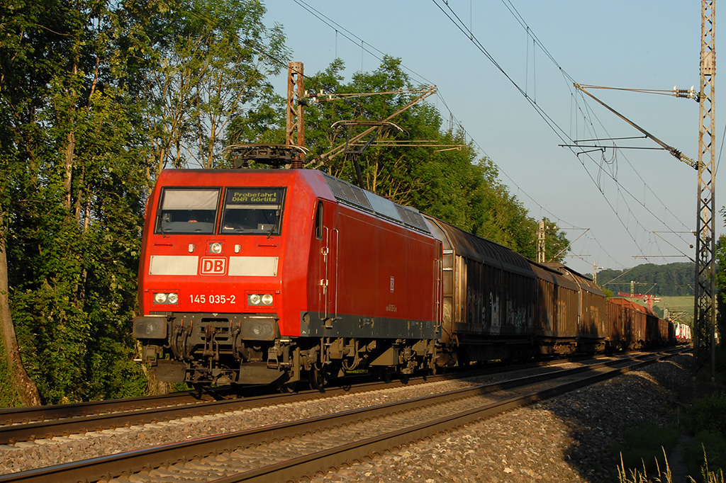 14.06.2017 Streckenabschnitt Uhingen 145 035-2