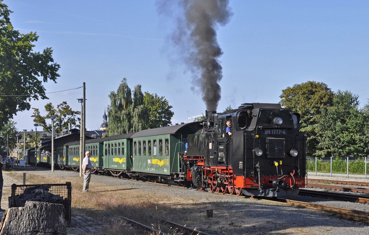 14.09.2013 Radeburg ; Ausfahrt Richtung Radebeul-Ost