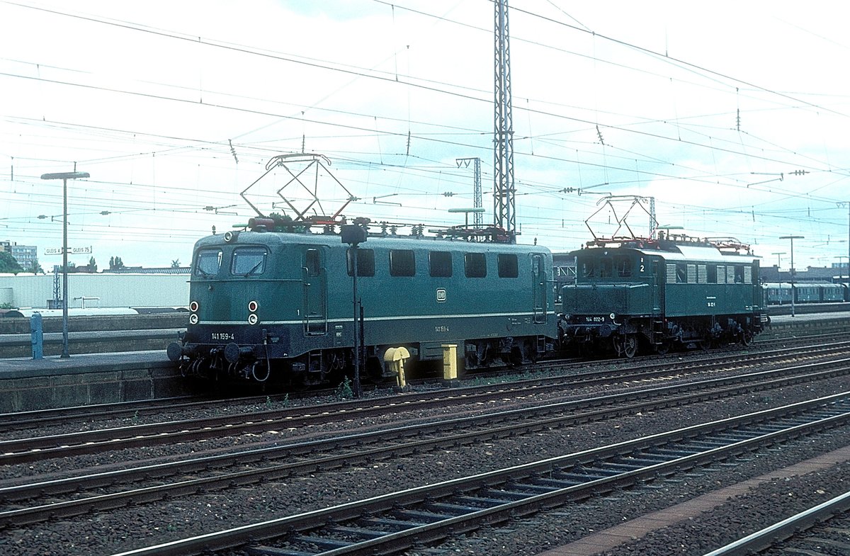 141 159 + 104 022  Rheine  21.07.78