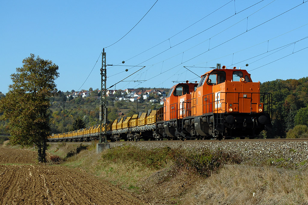 14.10.2018 Streckenabschnitt Uhingen 214 019-2 & 214 029-1