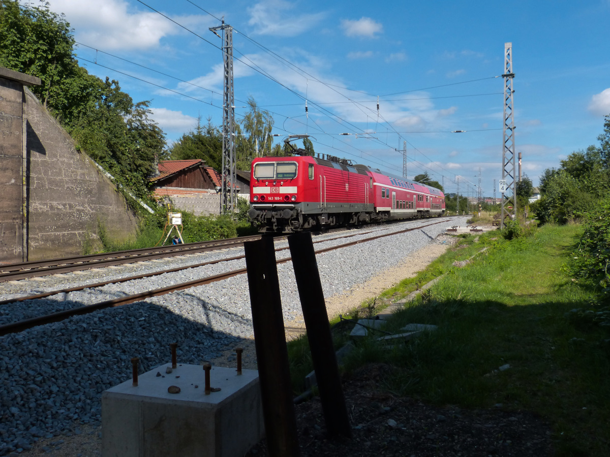 143 169-1 westliche Ausfahrt Bahnhof Nordhauusen 29.08.2015