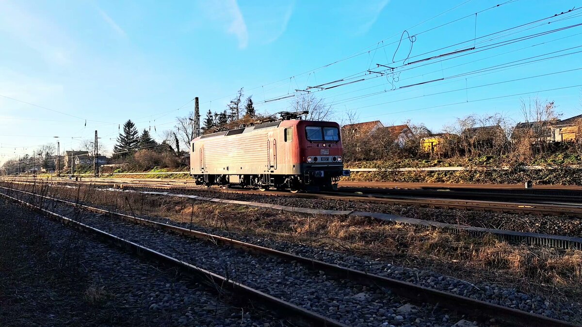 143 310 MEG 607 Solo Tfz (91 80 6143 310-1 D-MEG) kam als Tfz am 15.02.2023 am 15.02.2023 in Leipzig Wiederitzsch