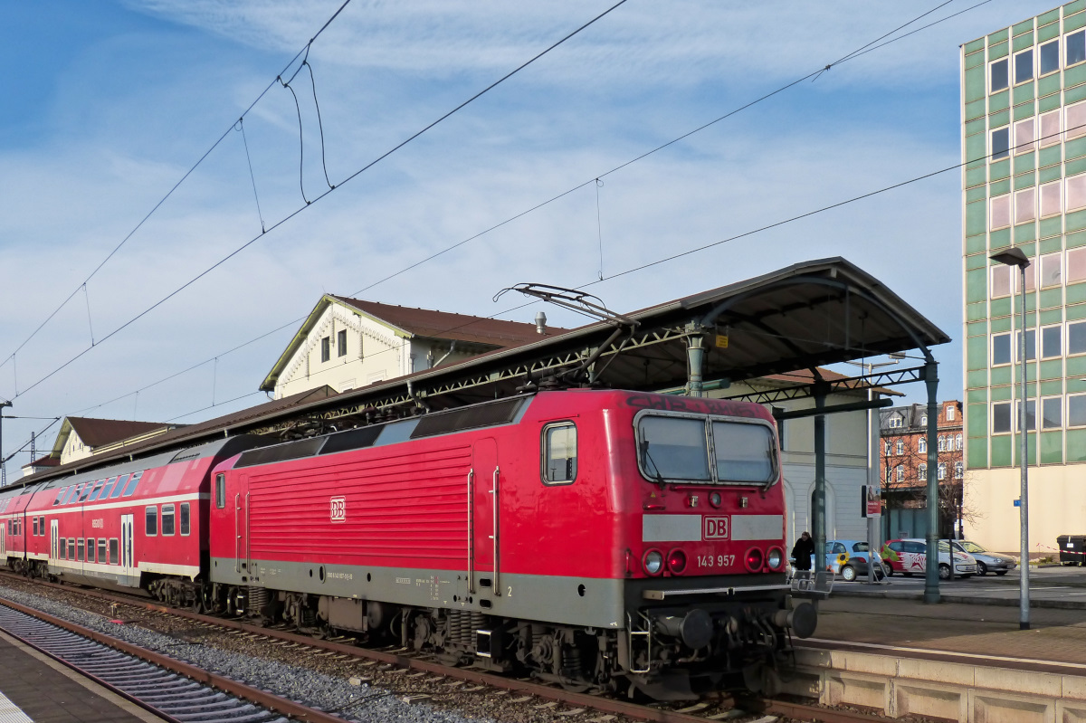 143 957 Bahnhof Nordhausen 18.01.2015