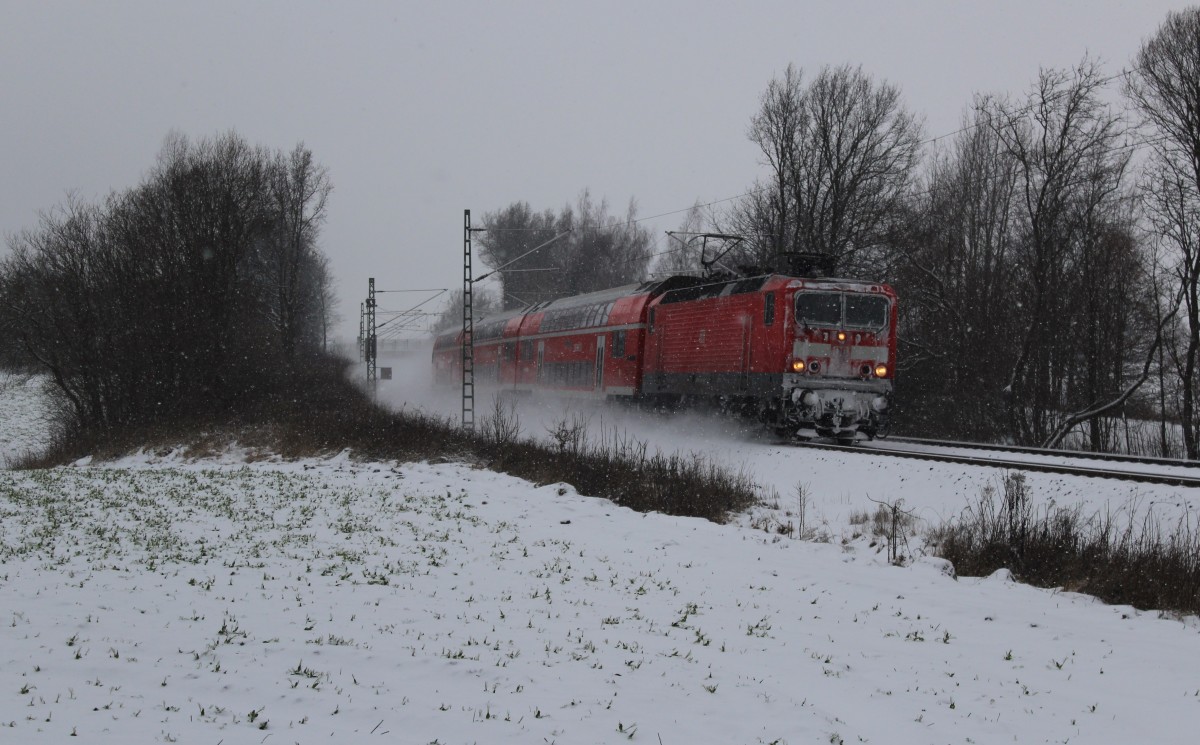 143 xxx zu sehen am 29.12.14 an der Schöpsdrehe bei Plauen/V.