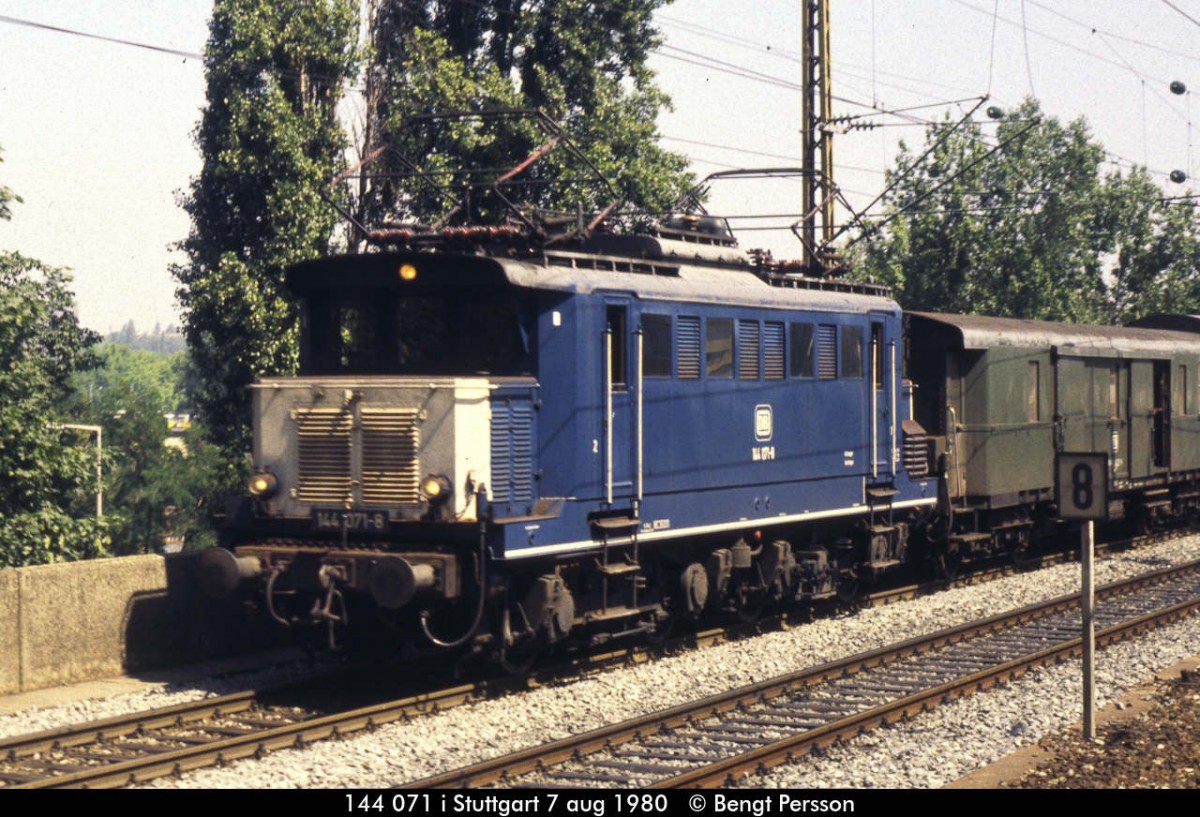 144 071 in Stuttgart 07.08.1980