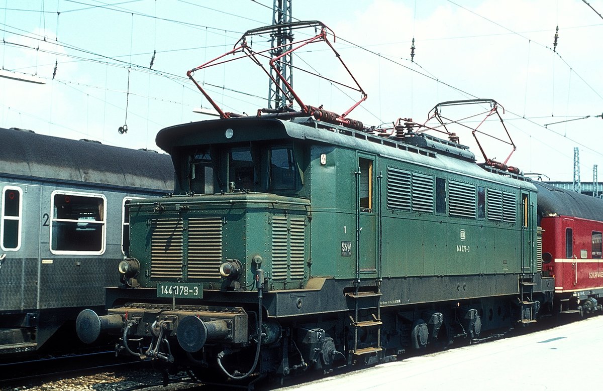  144 078  München Hbf  29.06.79 