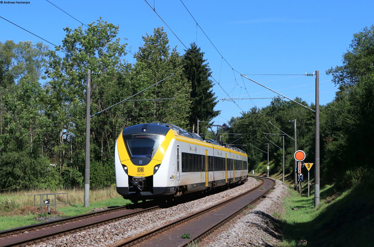 1440 182 als S32916 (Villingen(Schwarzw)-Donaueschingen) bei Villingen 20.8.20