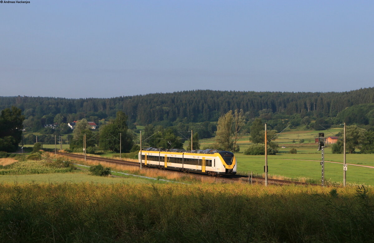 1440 354 als S 9705 (Freiburg(Brsg)Hbf-Villingen(Schwarzw)) bei Aufen 20.7.21