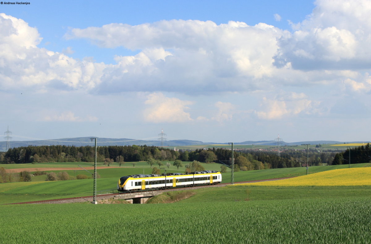 1440 361 als S9671 (Titisee-Villingen(Schwarzw)) bei Bachheim 25.4.20