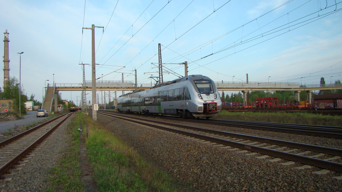 1442 Talent2 S-Bahn Mitteldeutschland, Leipzig Engelsdorf 20.04.2014