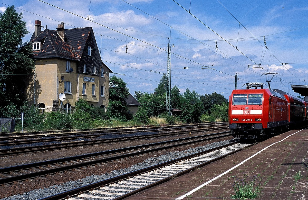 145 019  Ingelheim  02.07.99  ( Pfalz - Takt )